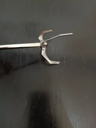 Pinza para hielo acero inoxidable