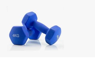 2 Mancuernas 4kg Azules