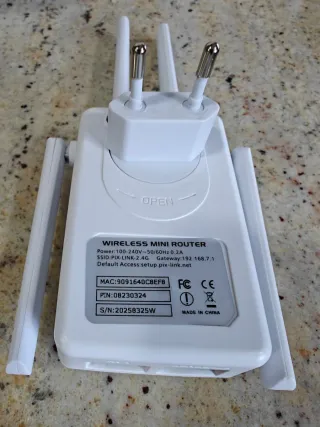 Pix-Link Mini Router WiFi Ripetitore / Estensore