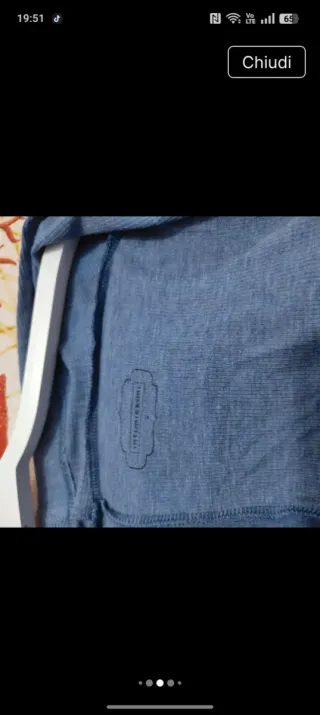 Vestaglia Intimissimi blu taglia S