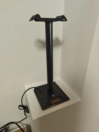 Supporto per Cuffie RGB Nero
