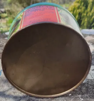 Lata Ciruelas Trébol Vintage