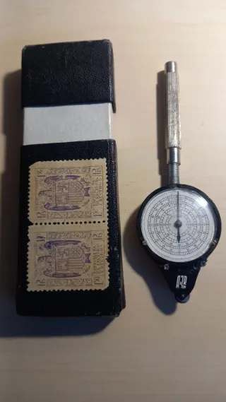 Curvímetro analógico 8 escalas, con estuche.