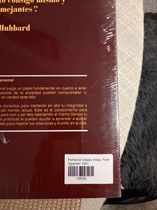 Valores e Integridad Personal