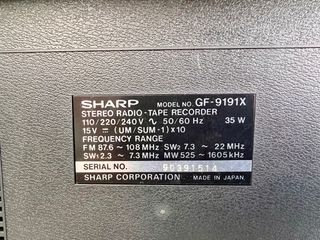 Sharp GF-9191 Radio Cassette