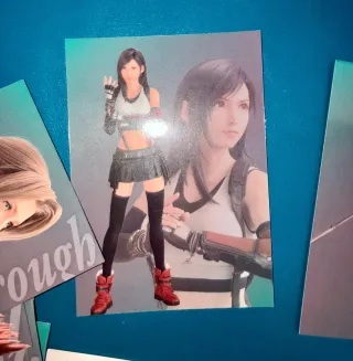 94 Cartas Final Fantasy 7 Anniversary Art Museum