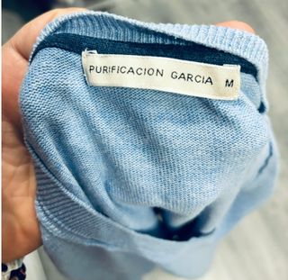Jersey Purificación García Azul Claro Talla M