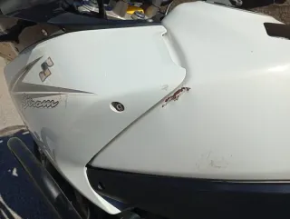 Suzuki Vstrom 650 ABS Negra y Blanca