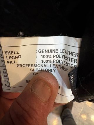 Giacca firmata Oakwood in vera pelle dí qualità