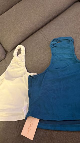 2 Tops sin tirantes talla única