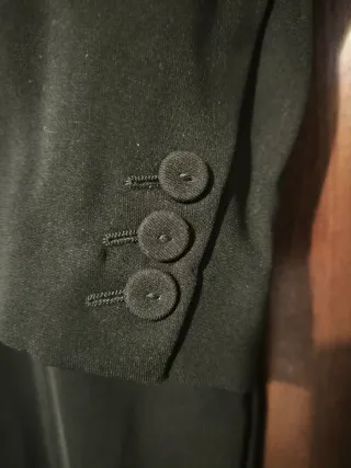 Mono Mango negro manga larga