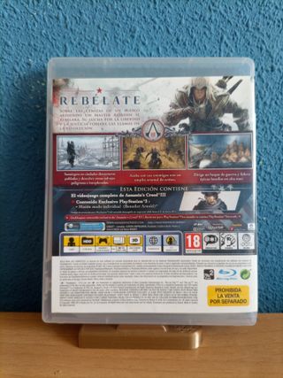 Assassin's Creed III PS3