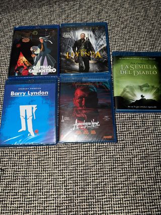 Pack 5 Películas Blu-ray: Castillo, Leyenda, Semil