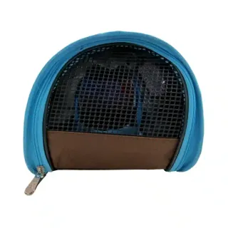 Transportín Mascotas BPS Marrón y Turquesa