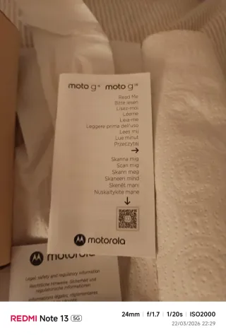 Xiaomi Redmi Note 13 5G Negro