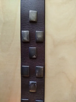 Cinturón Cuero Vintage SICKO Tachuelas