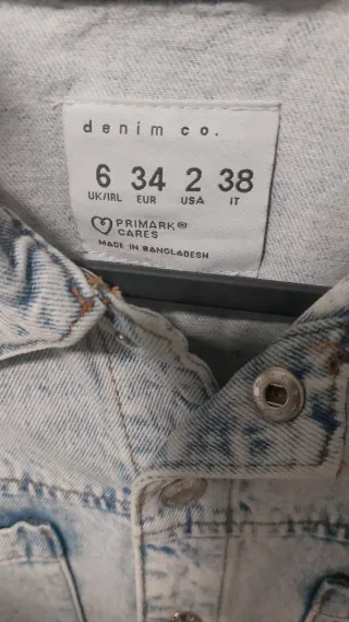 Tuta jeans taglia S