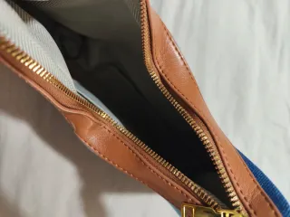 Bolso vaquero patchwork mujer