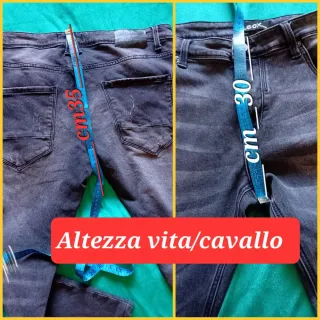 Jeans Leox grigio scuro taglia XL 52It