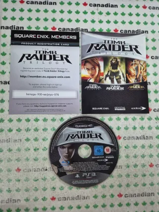 The Tomb Raider Trilogy PS3 Classics HD