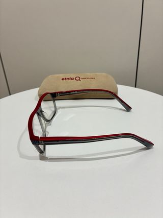 Gafas Etnia Barcelona Negras Rojas