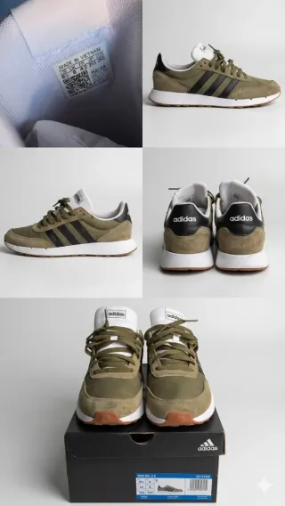 Adidas Run 60s 2.0 Verde Talla 43