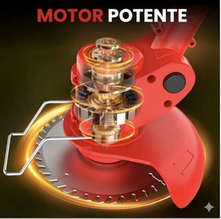 Desbrozadora inalámbrica cortacésped. PRECINTADA