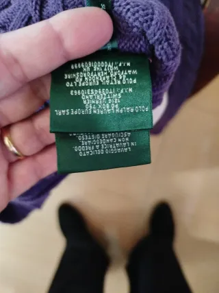 Jersey Ralph Lauren Morado Talla M