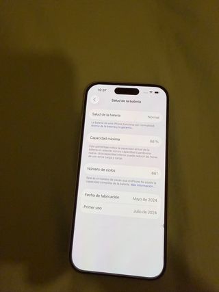 iPhone 15 128GB 88% Batería