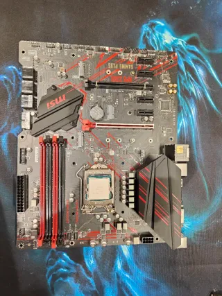MSI MPG Z390 Placa-Mãe + CPU Intel i5-9600k