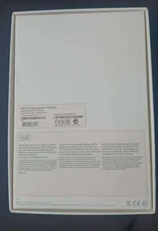 iPad Mini 16GB Blanca + Caja Original