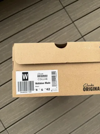 Clarks Wallabee x Human Made Beige