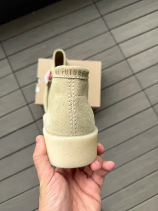 Clarks Wallabee x Human Made Beige