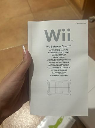 Wii Fit y Juego Nintendo Wii
