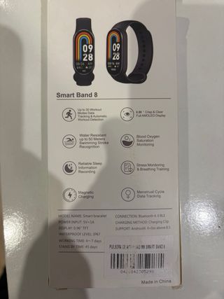 Smart Band 8 Negra