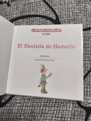 Libro Infantil El flautista de Hamelín