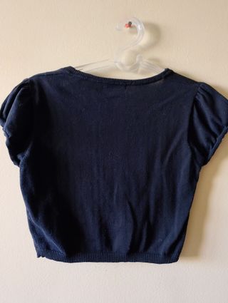 Torera PROMOD negra abotonada sin mangas