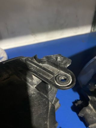 Faros Opel Vectra A fondo negro