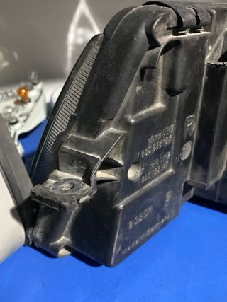 Faros Opel Vectra A fondo negro