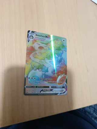 Carta Pokémon Snorlax VMAX Gigamax 340 HP