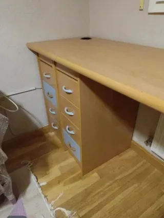 Cama nido escritorio baúl