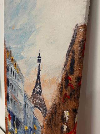 Cuadro óleo Torre Eiffel París