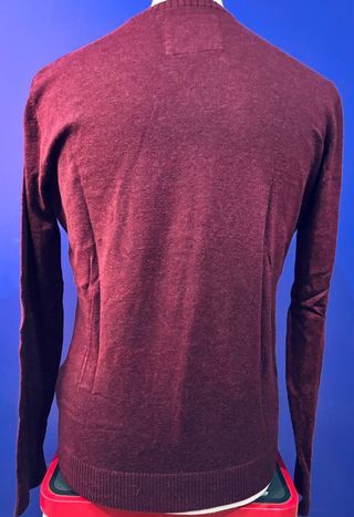 Jersey Hollister M Granate V-Neck