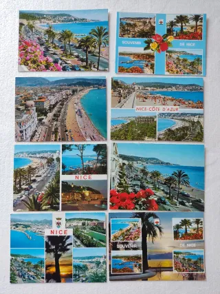 21 Postales Antiguas Niza