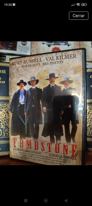 DVD Tombstone: La Leyenda de Wyatt Earp