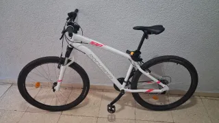 Bicicleta Rockrider ST 100 Blanca