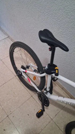 Bicicleta Rockrider ST 100 Blanca