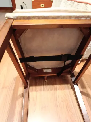 Trona portátil y plegable