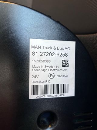 Cuadro instrumentos MAN TGS TGX Euro 5/6