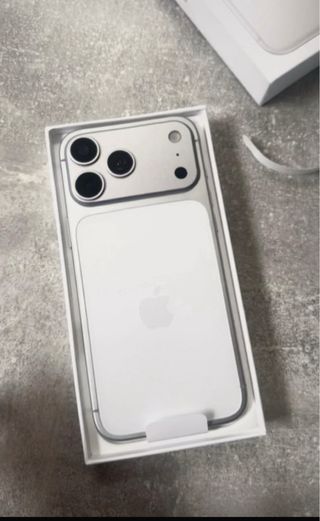iPhone Apple Plata Blanco 17 pro max